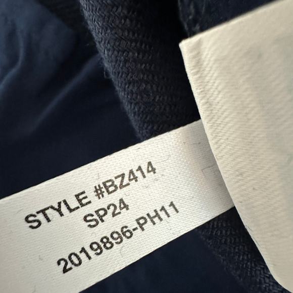 J.Crew Tall Carolina Flare Wide Leg Pant Stretch Linen Blend Navy US 6 T NWT - Picture 13 of 13